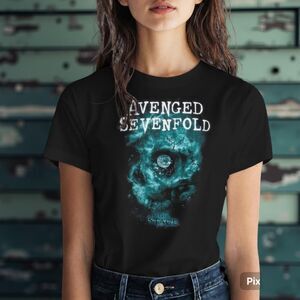 Unisex Avenged Sevenfold Band Tee The Stage Black T-Shirt #130